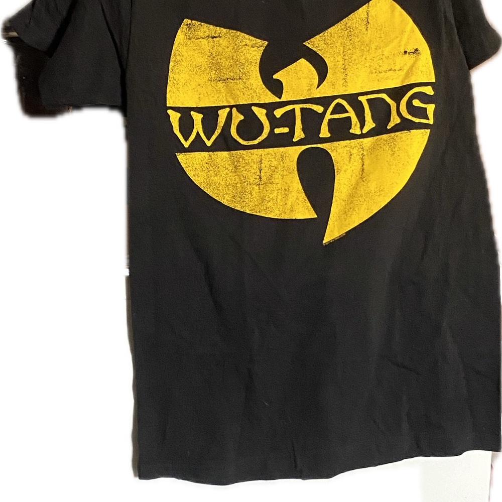Wu-Tang Clan Black Tee with Yellow Logo never worn!